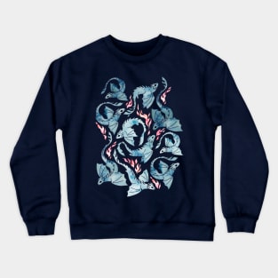 Dragon fire dark blue Crewneck Sweatshirt